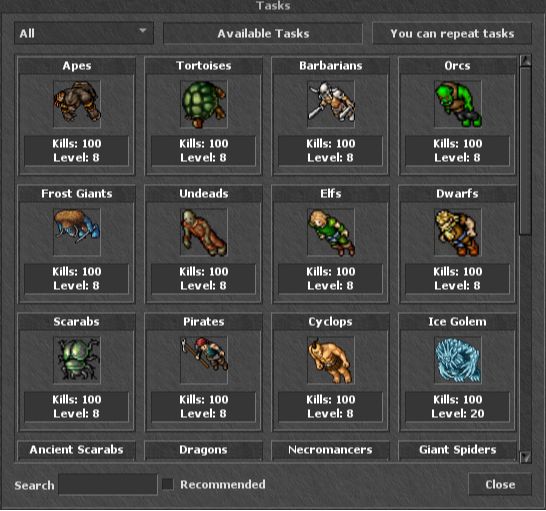 Tasks